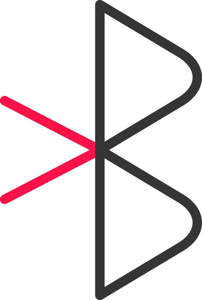 Bluetooth Creative Icon Design vector