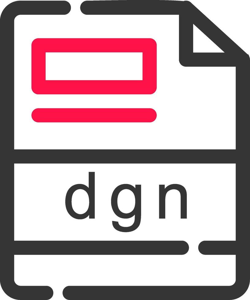 dgn creativo icono diseño vector