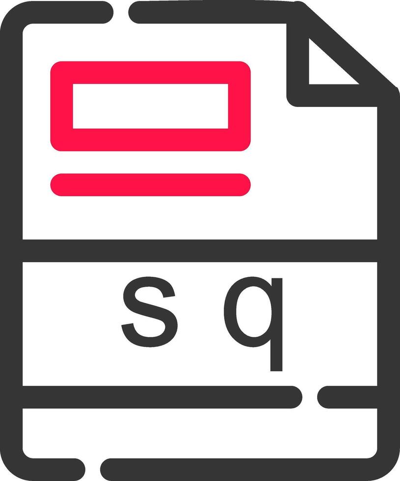 sq Creative Icon Design vector