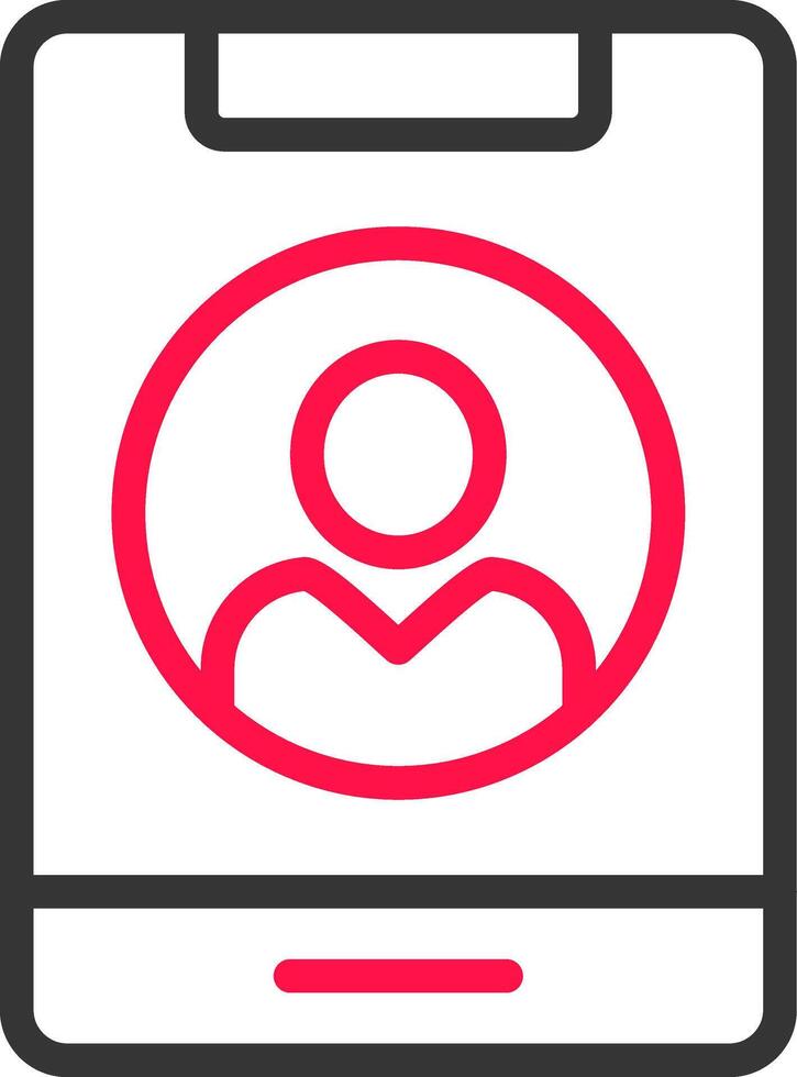 Contact Creative Icon Design vector
