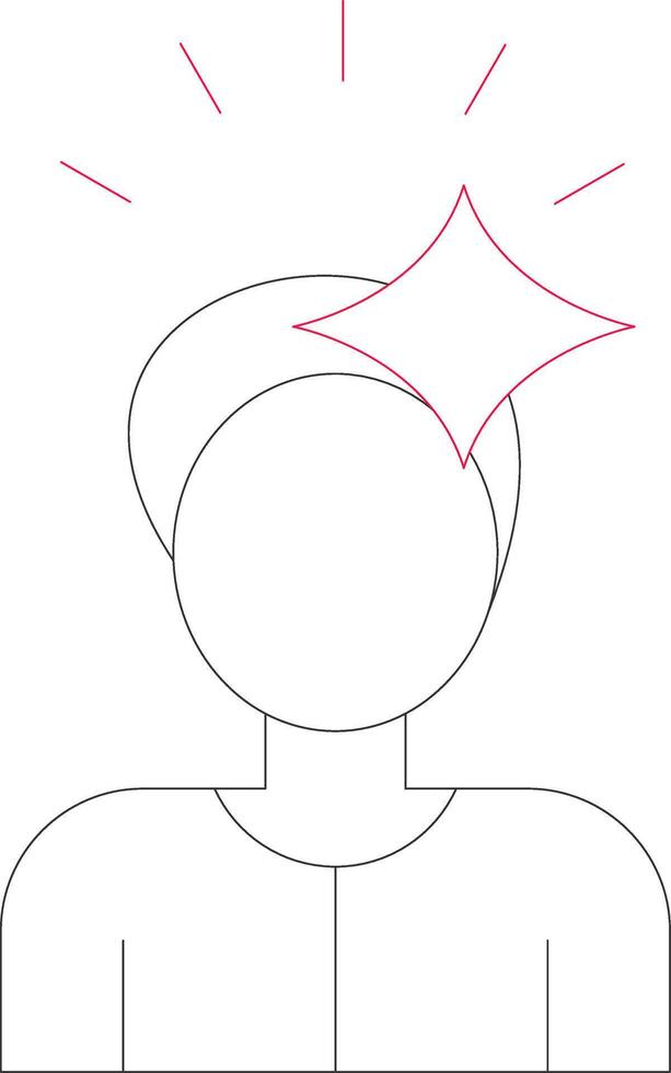 Suffering Creative Icon Design vector