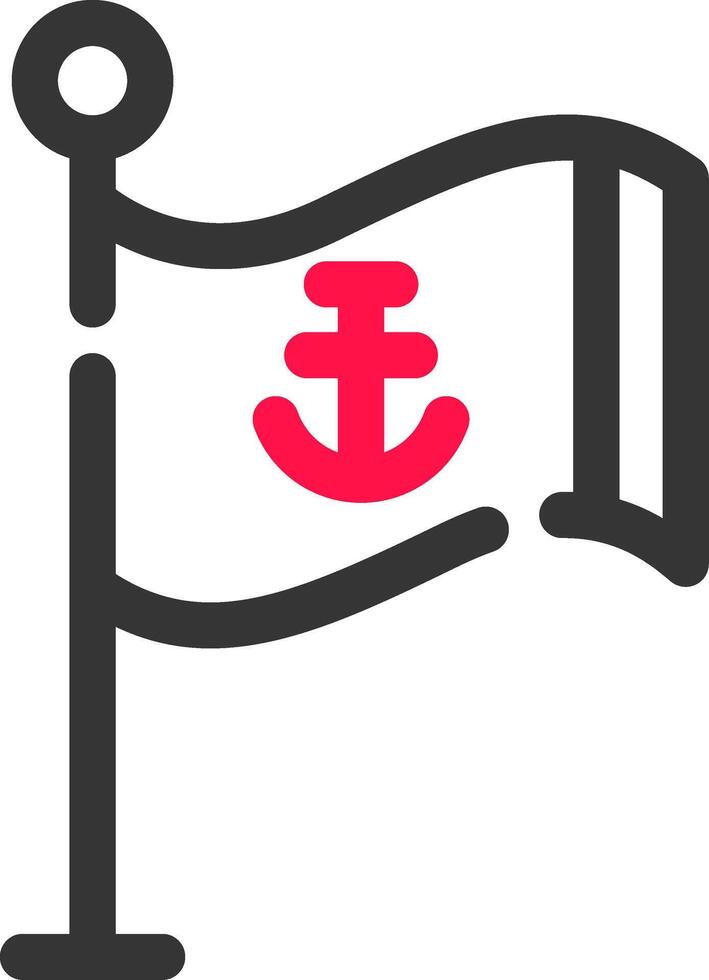 Jolly Roger Creative Icon Design vector