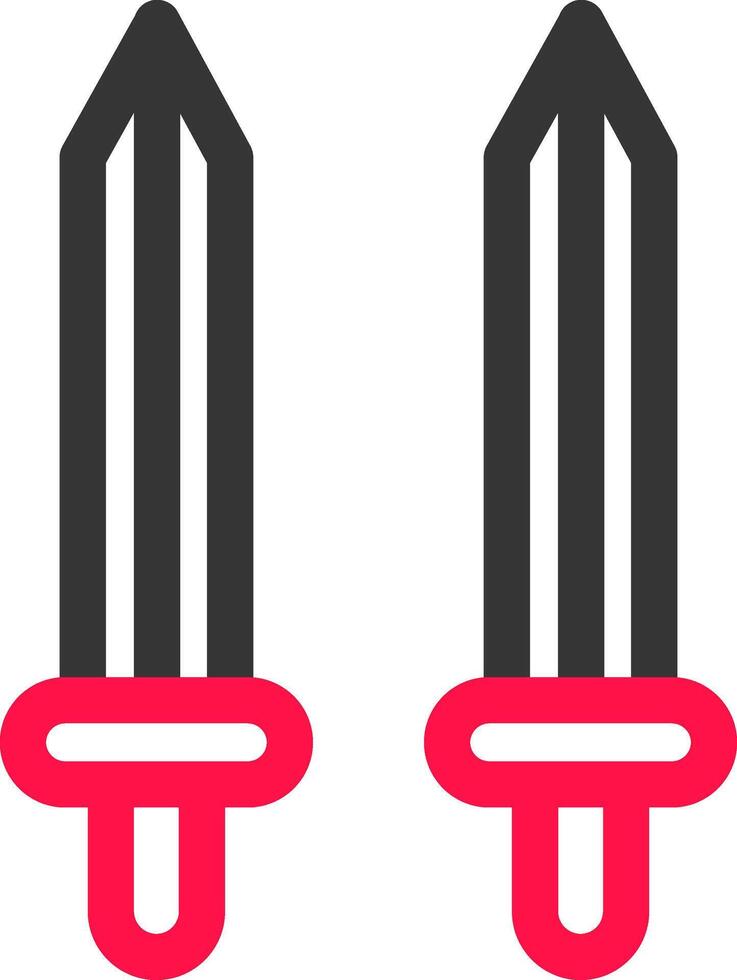 Swords Creative Icon Design vector