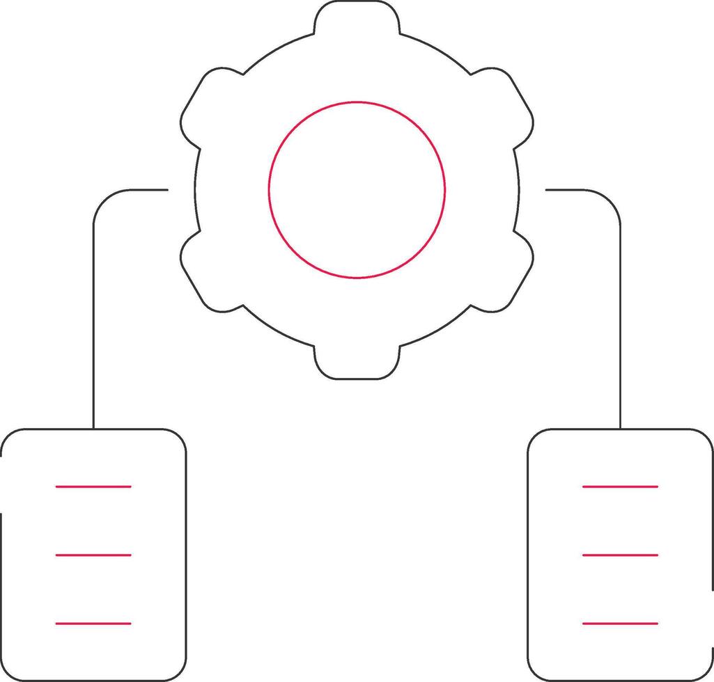 Software Defined Network Creative Icon Design vector