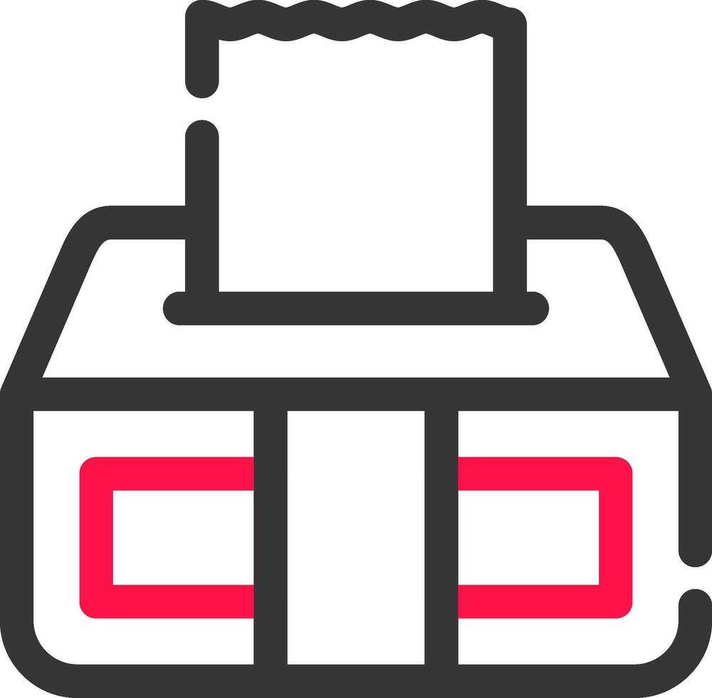 Tissue Paper Creative Icon Design vector