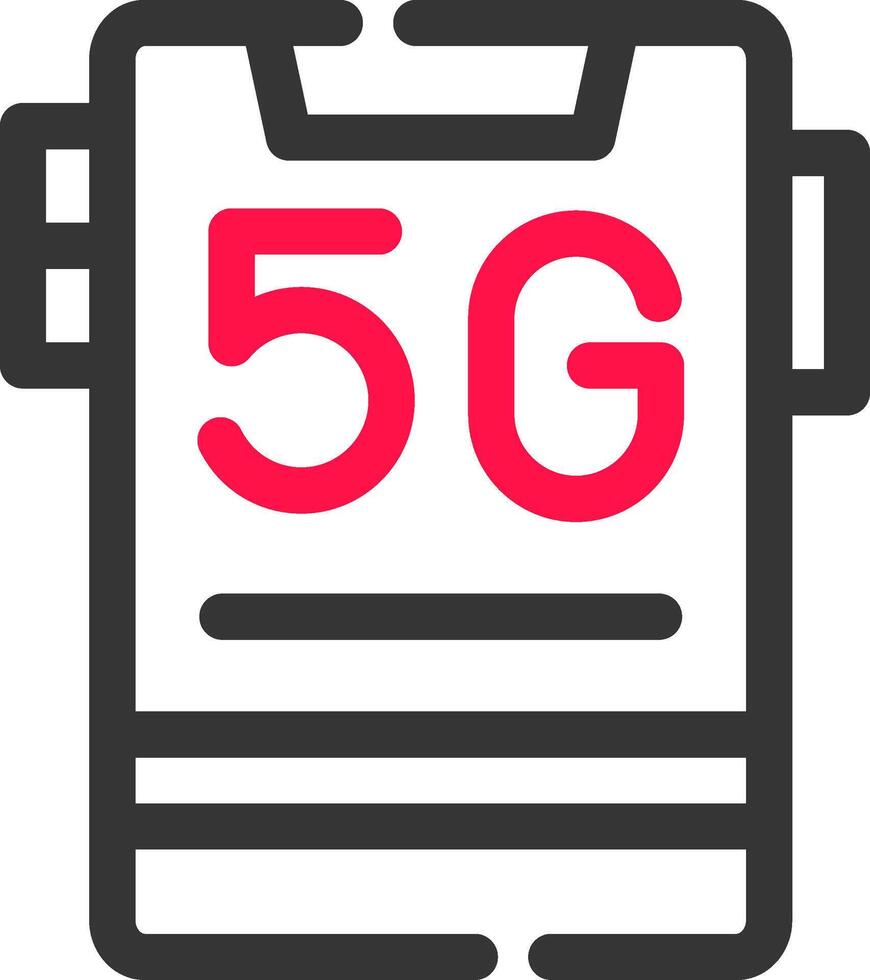 5G Creative Icon Design vector