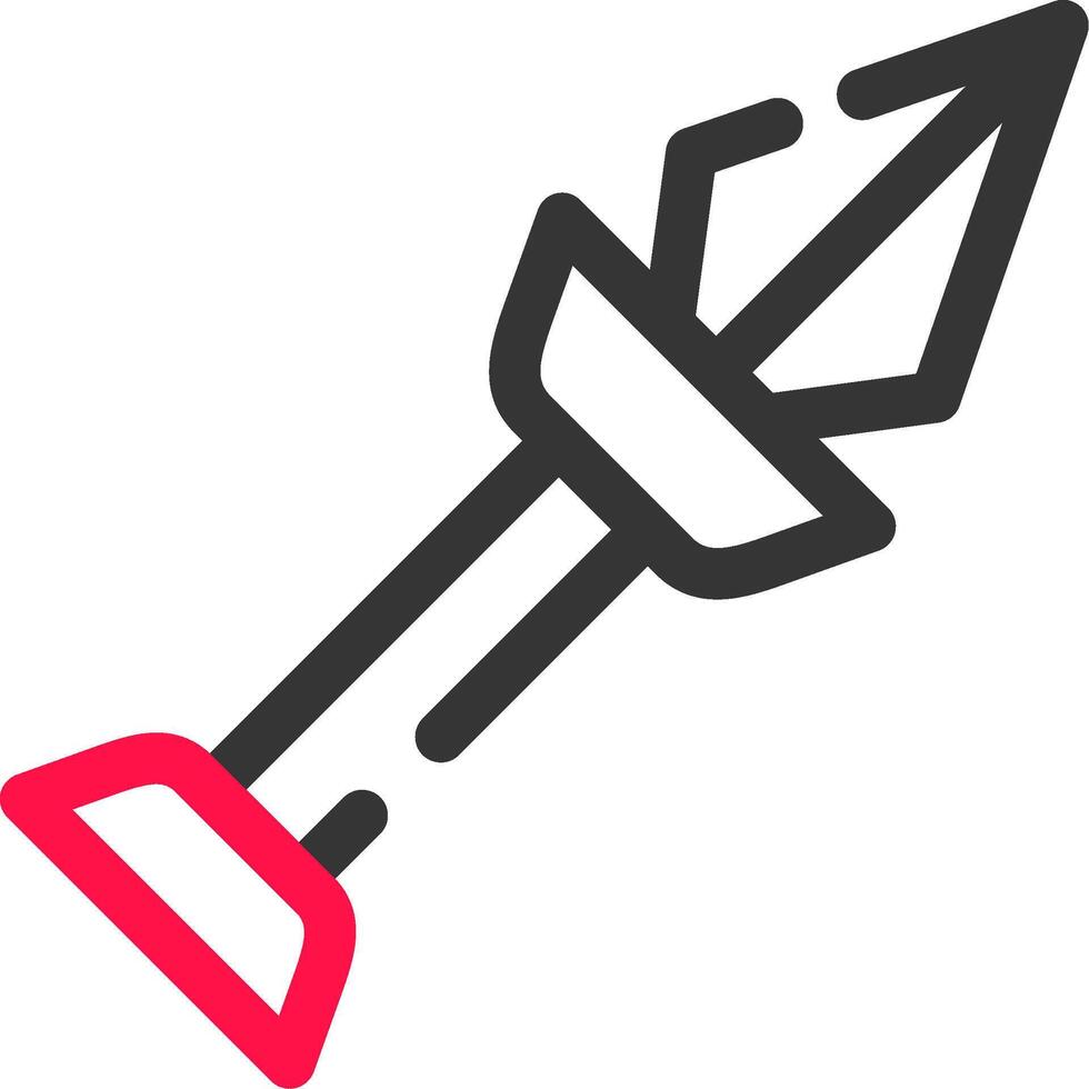 Spear Creative Icon Design vector