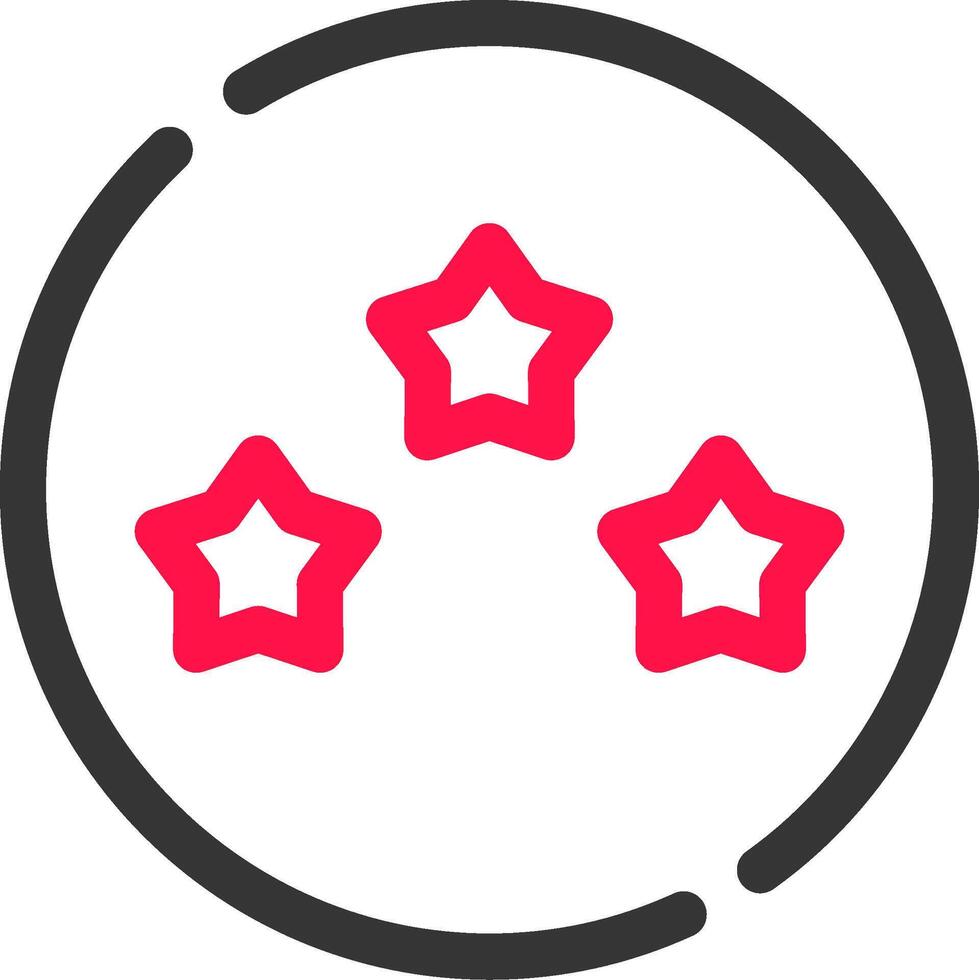 Line Two Color Design vector