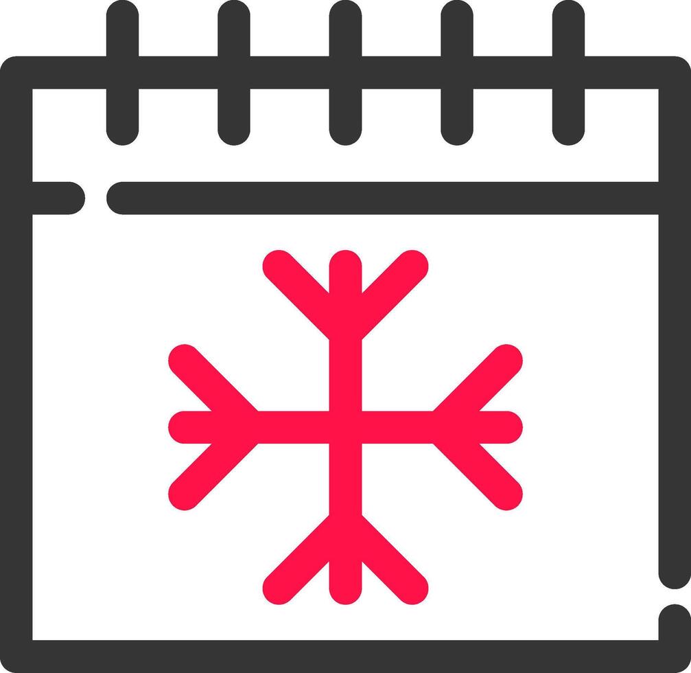 Winter Creative Icon Design vector