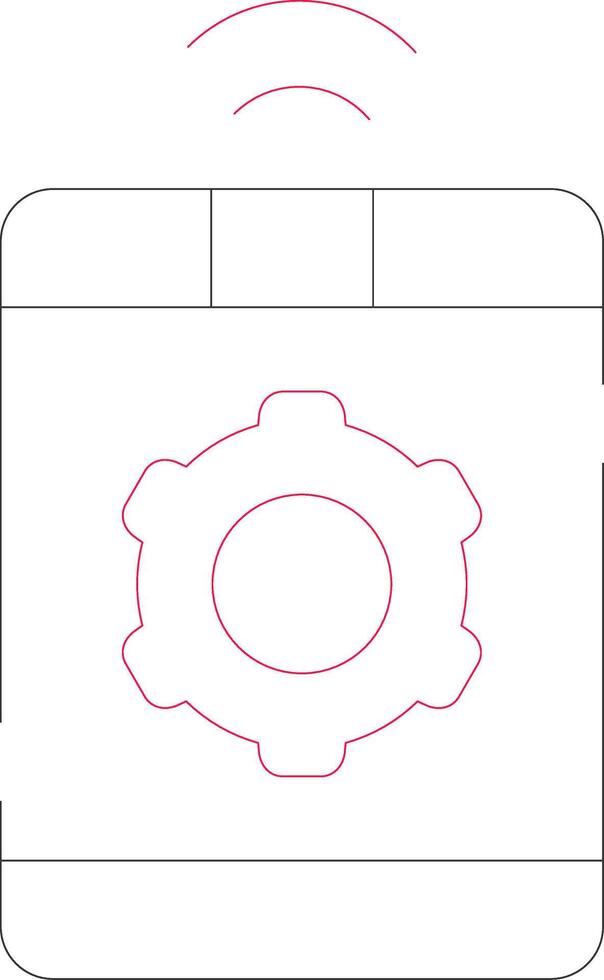 Smart Setting Creative Icon Design vector