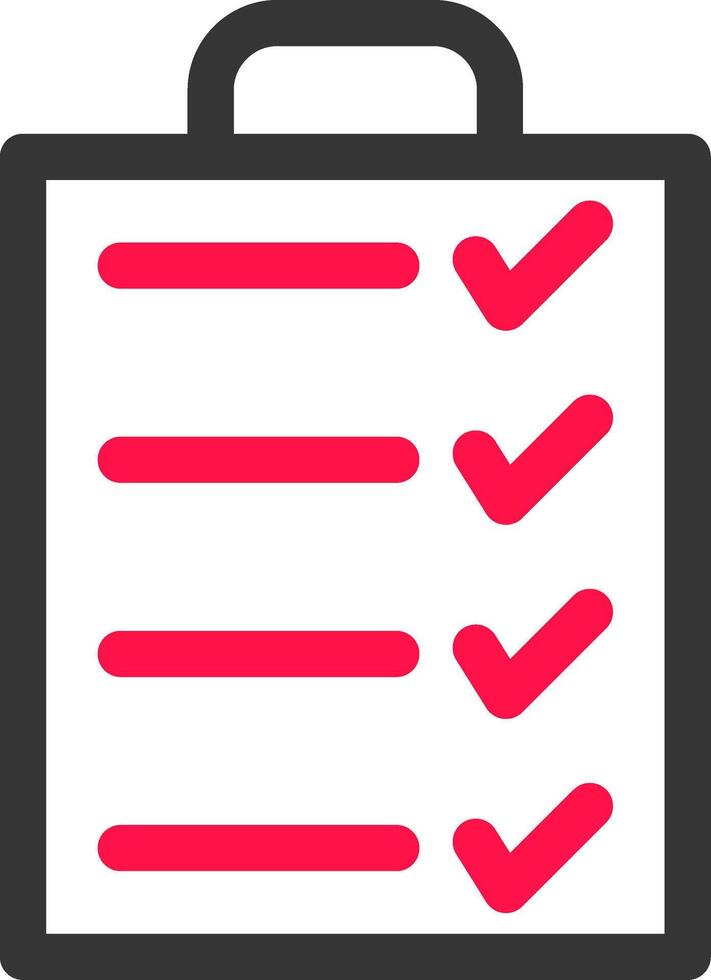 Checklist Creative Icon Design vector