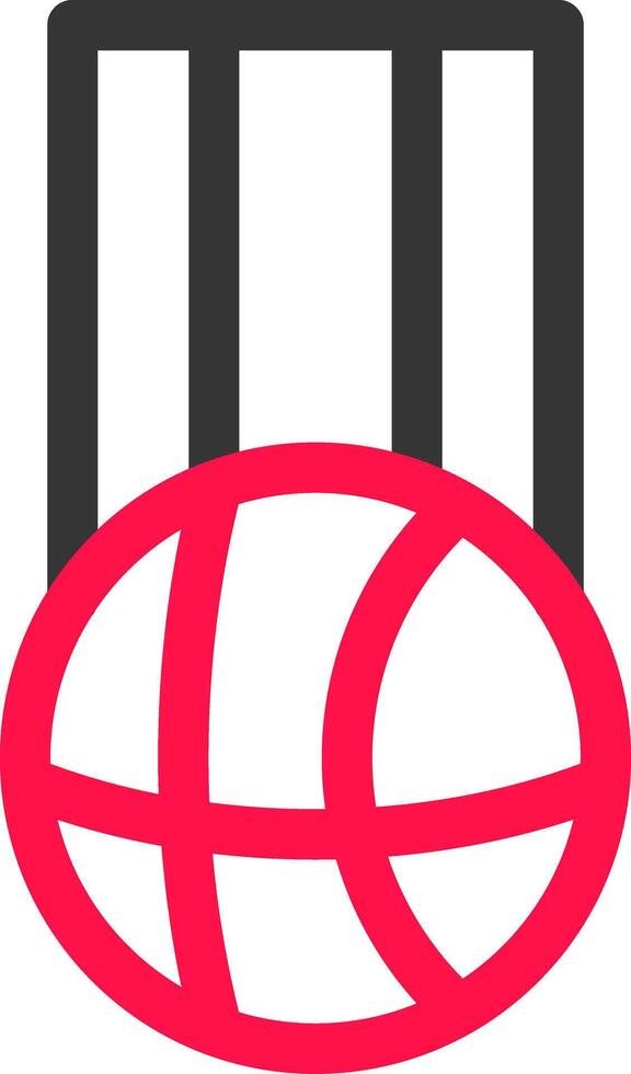 Line Two Color Design vector