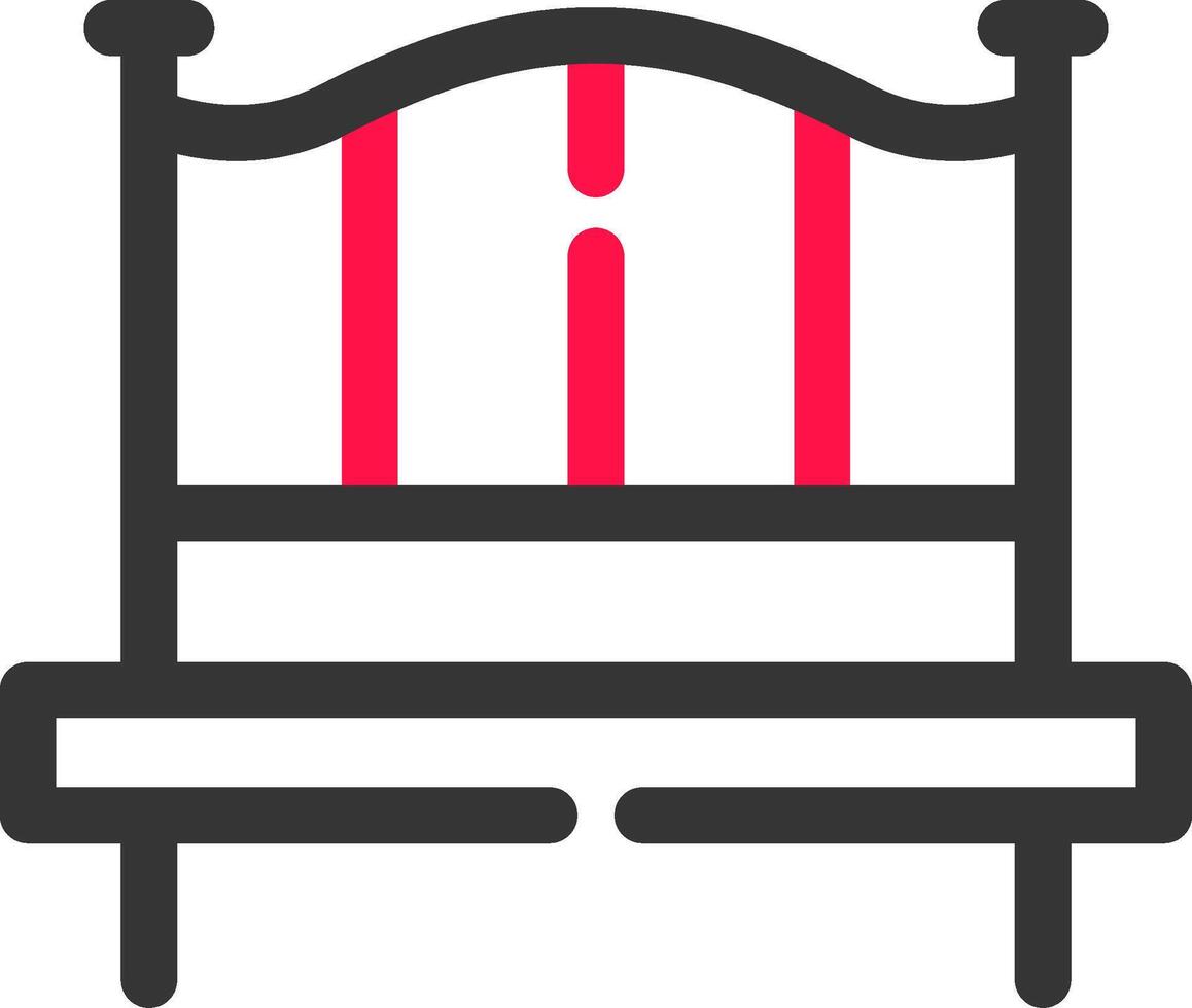 Bench Creative Icon Design vector