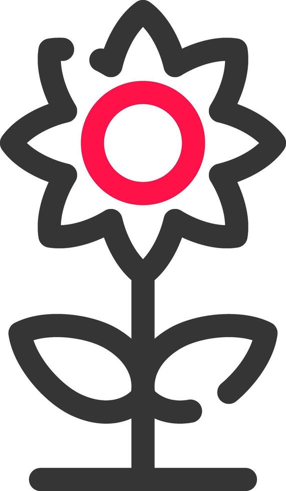 Sunflower Creative Icon Design vector
