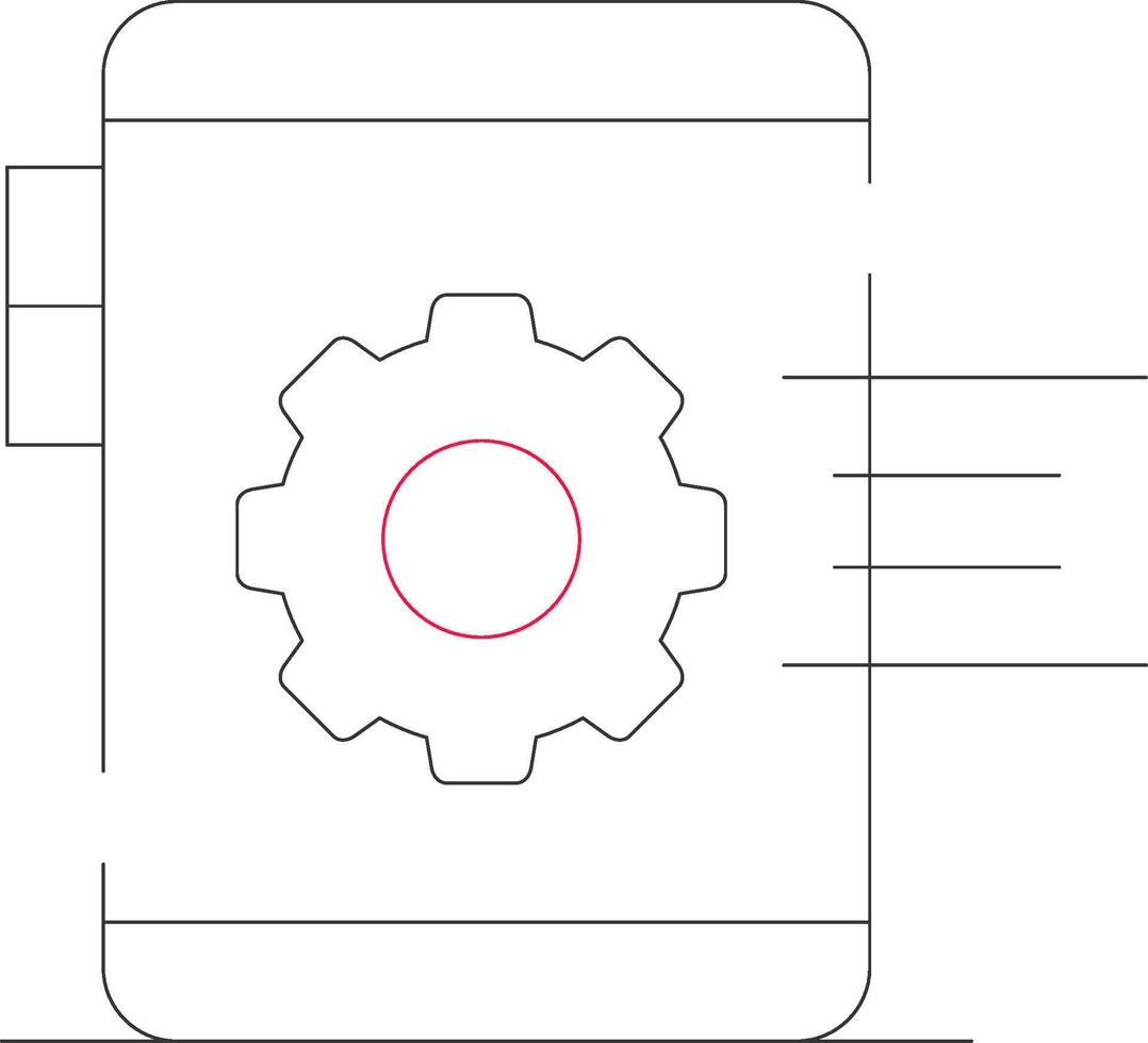 Mobile Technology Creative Icon Design vector