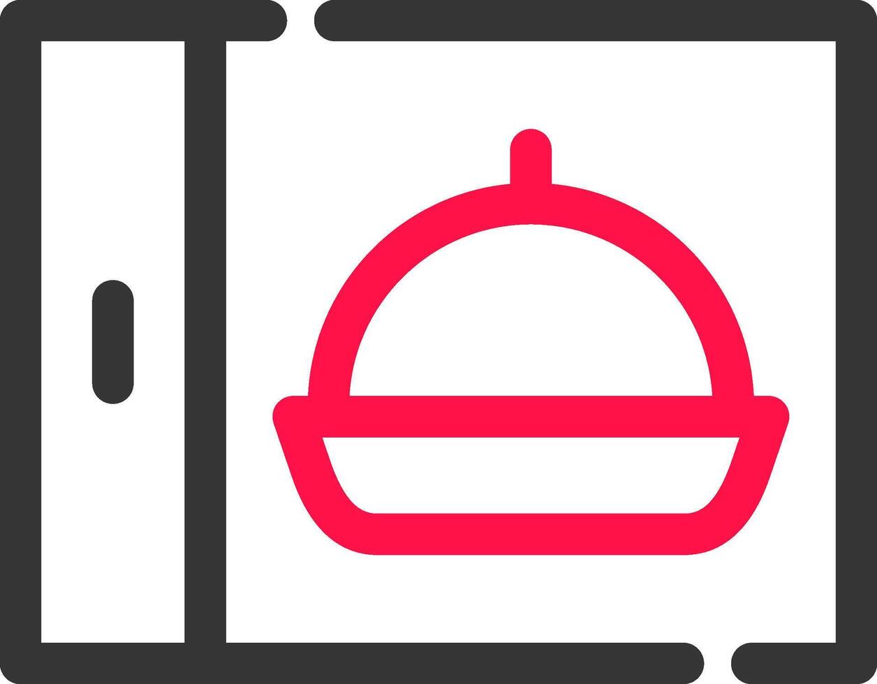 Line Two Color Design vector