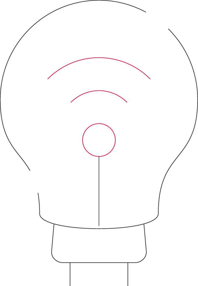 Smart Light Creative Icon Design vector