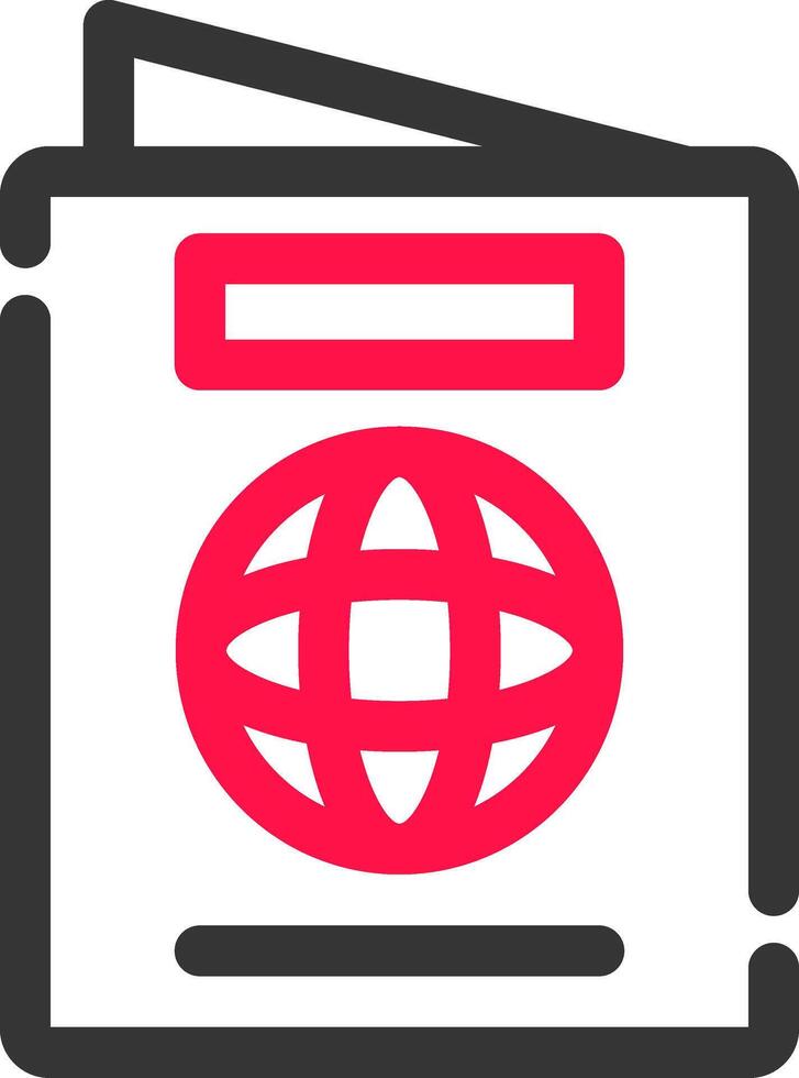Passport Creative Icon Design vector