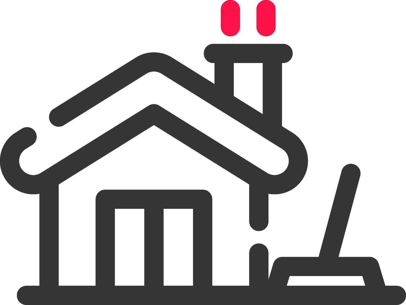Home Cleaning Creative Icon Design vector