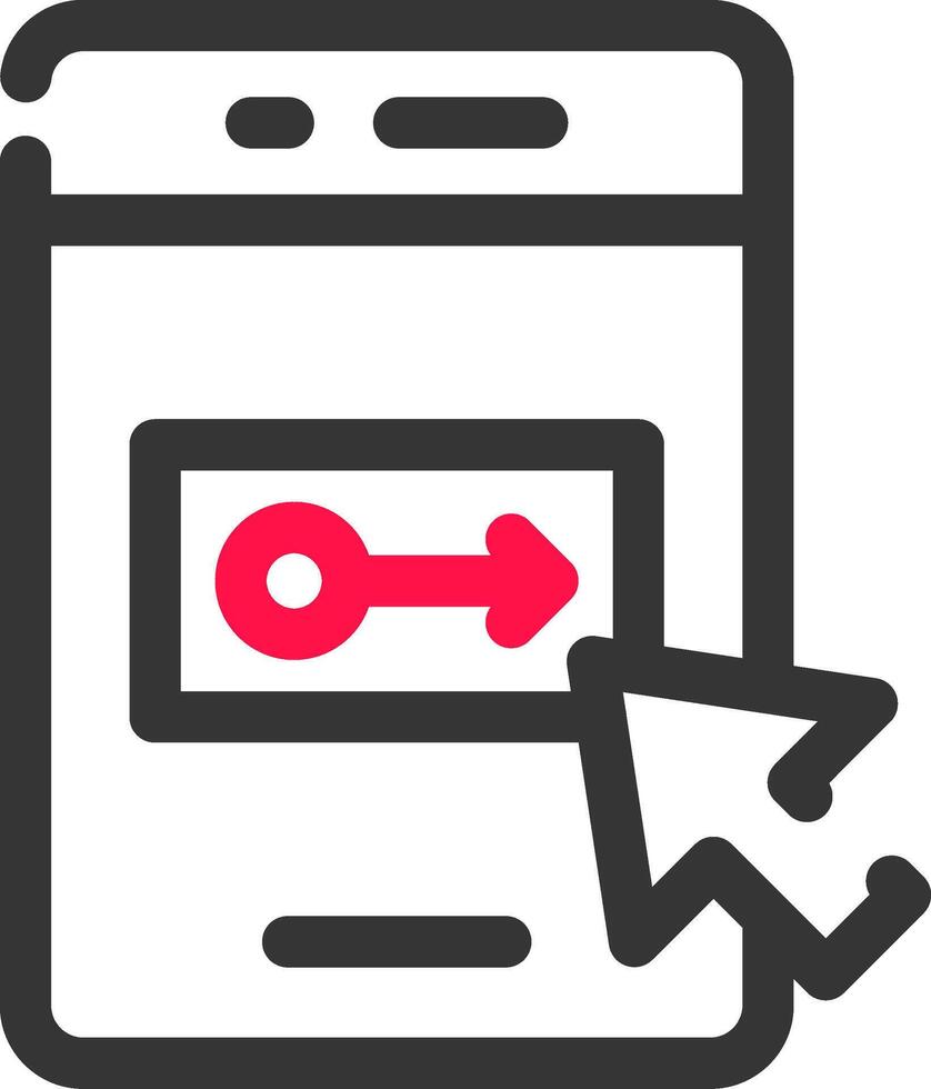 Landing Page Creative Icon Design vector