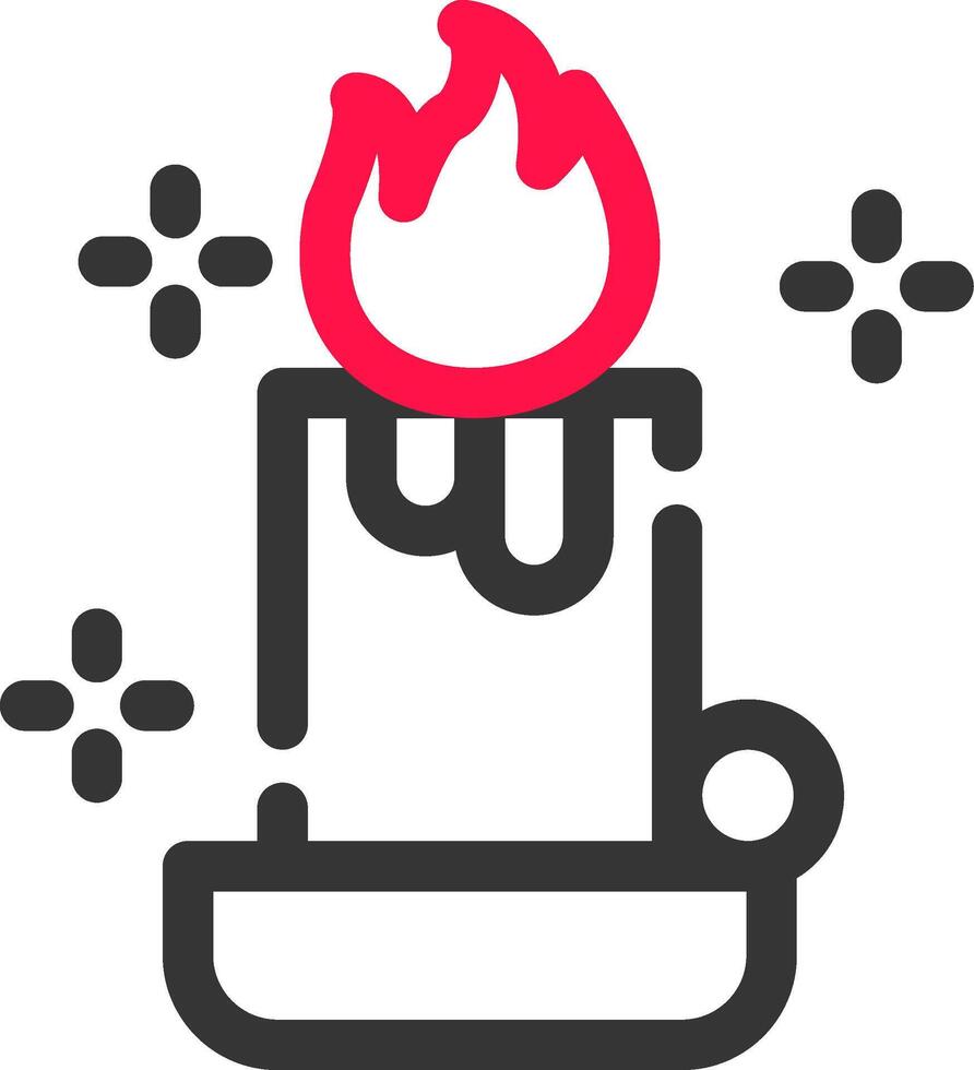 Candle Creative Icon Design vector