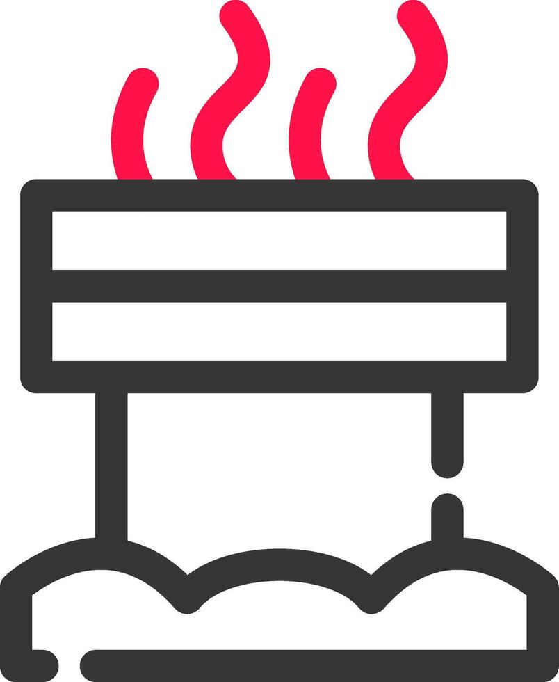 Chimney Creative Icon Design vector