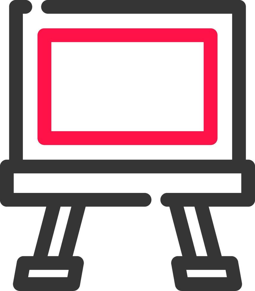 Canvas Creative Icon Design vector