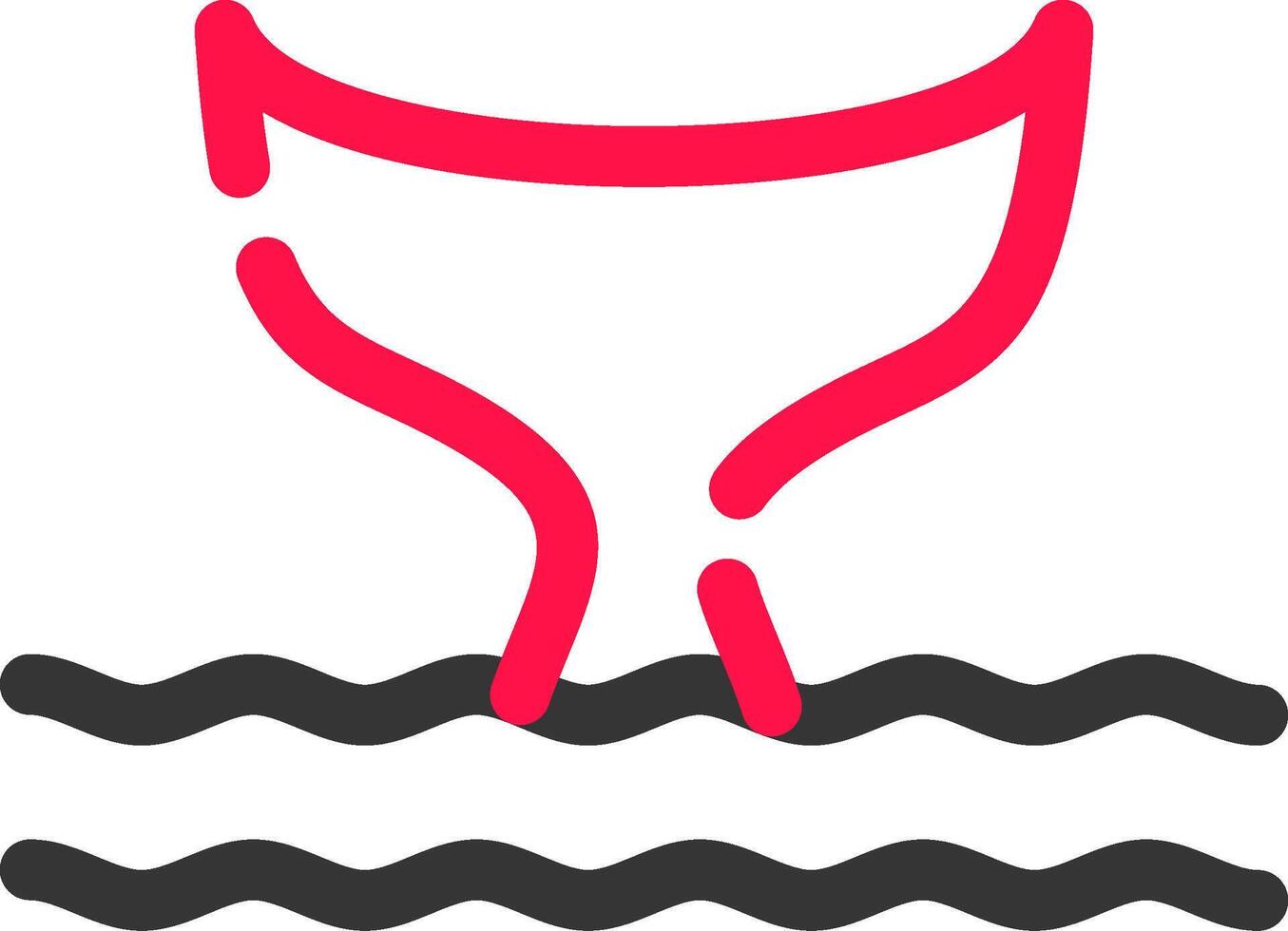 Whale Creative Icon Design vector
