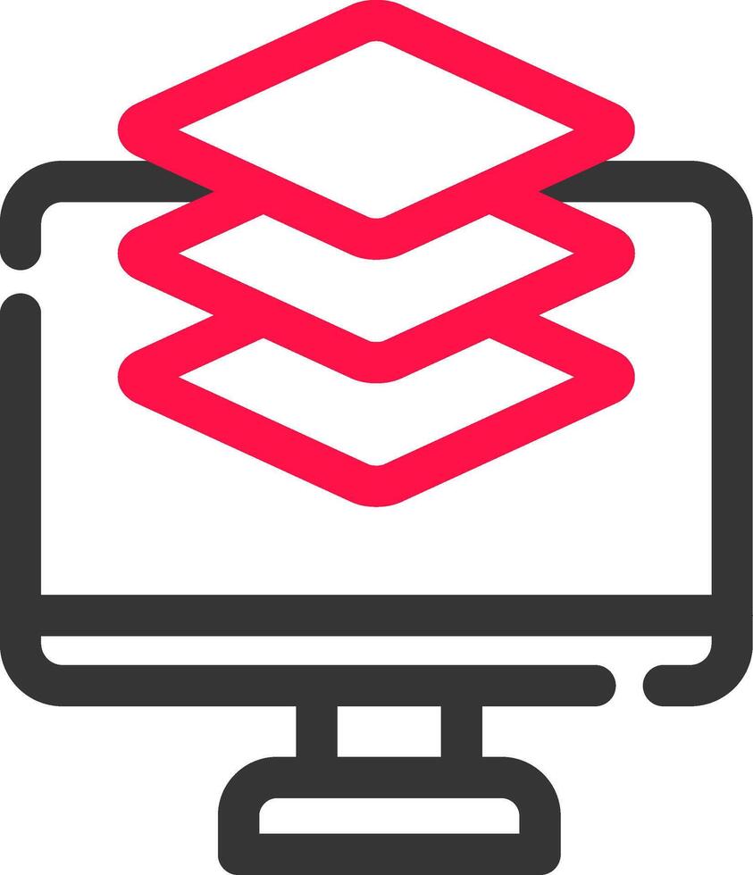Layer Creative Icon Design vector