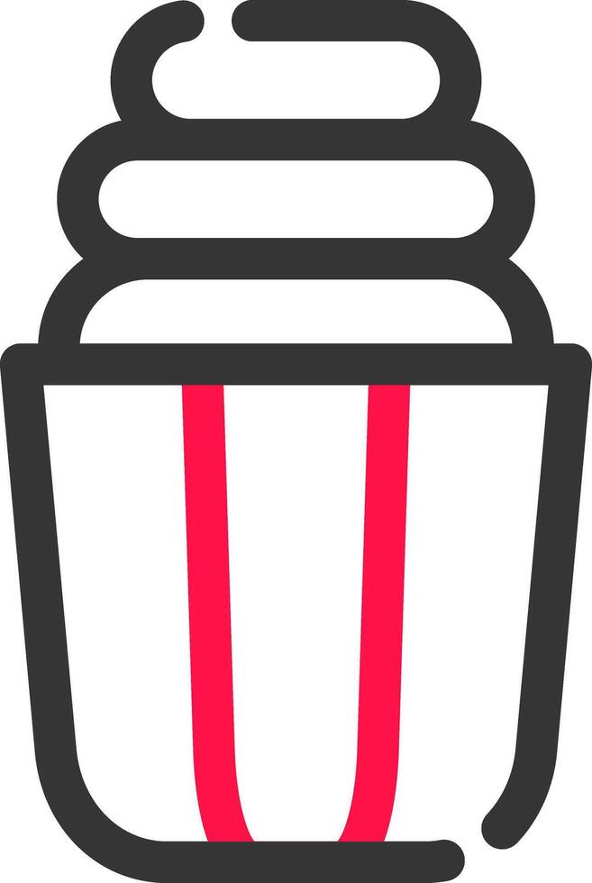 Cupcake Creative Icon Design vector