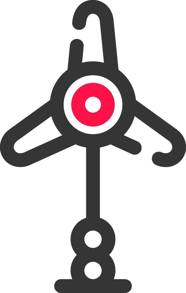 Windmill Creative Icon Design vector