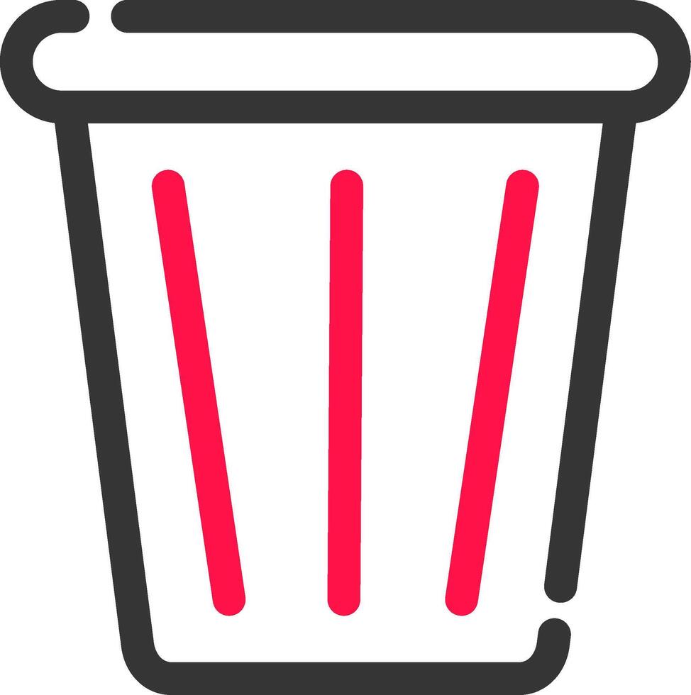 Trash Creative Icon Design vector