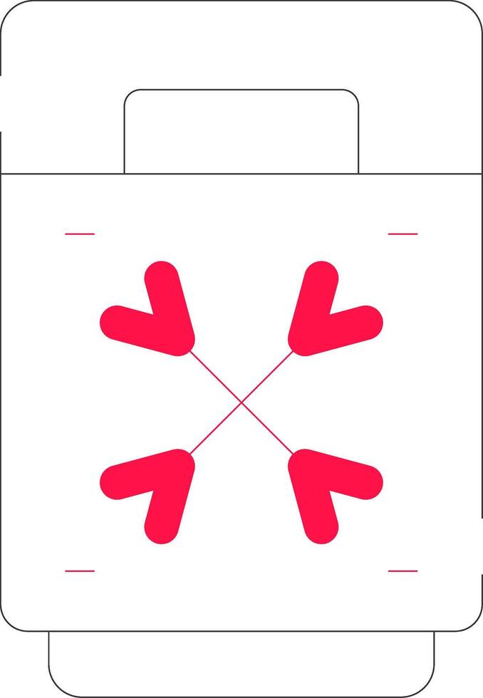 Freezer Creative Icon Design vector