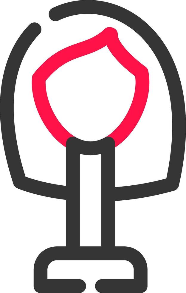 Wig Creative Icon Design vector