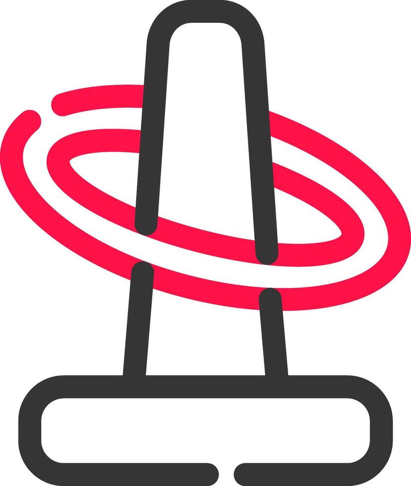Line Two Color Design vector