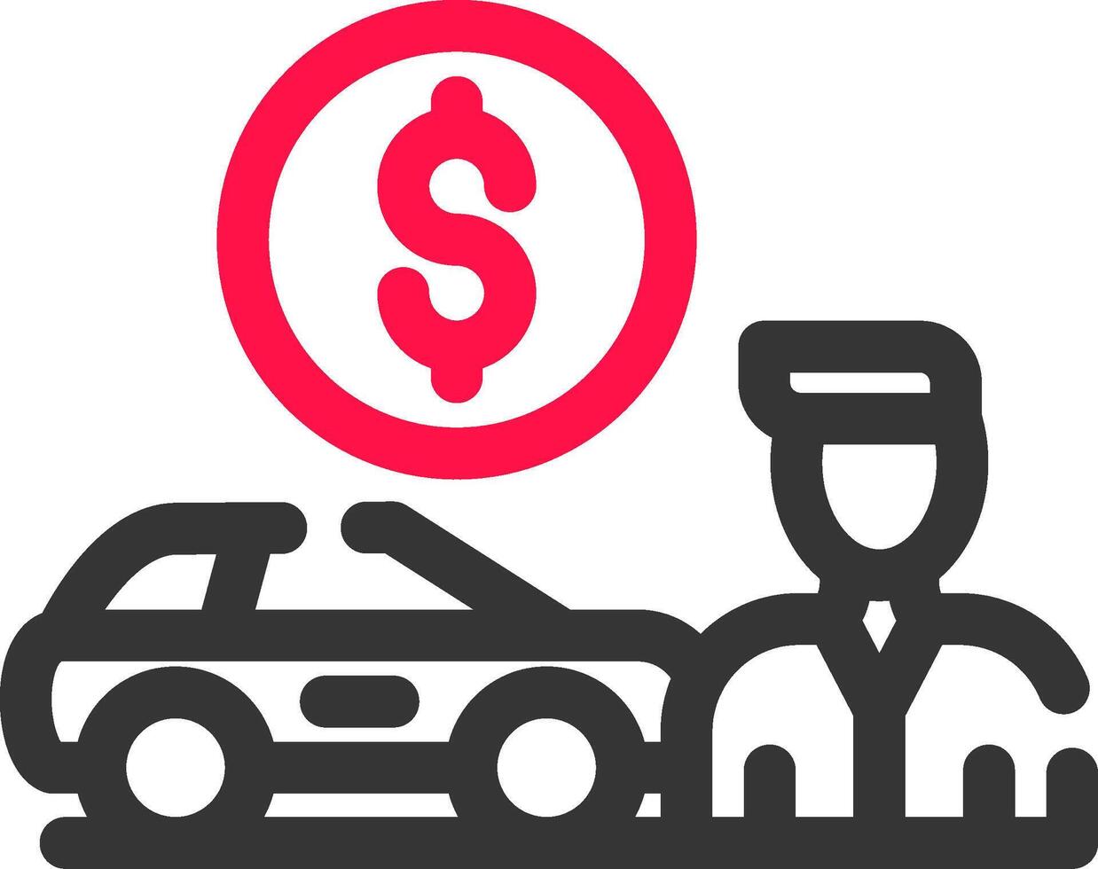 Dealer Incentives Creative Icon Design vector