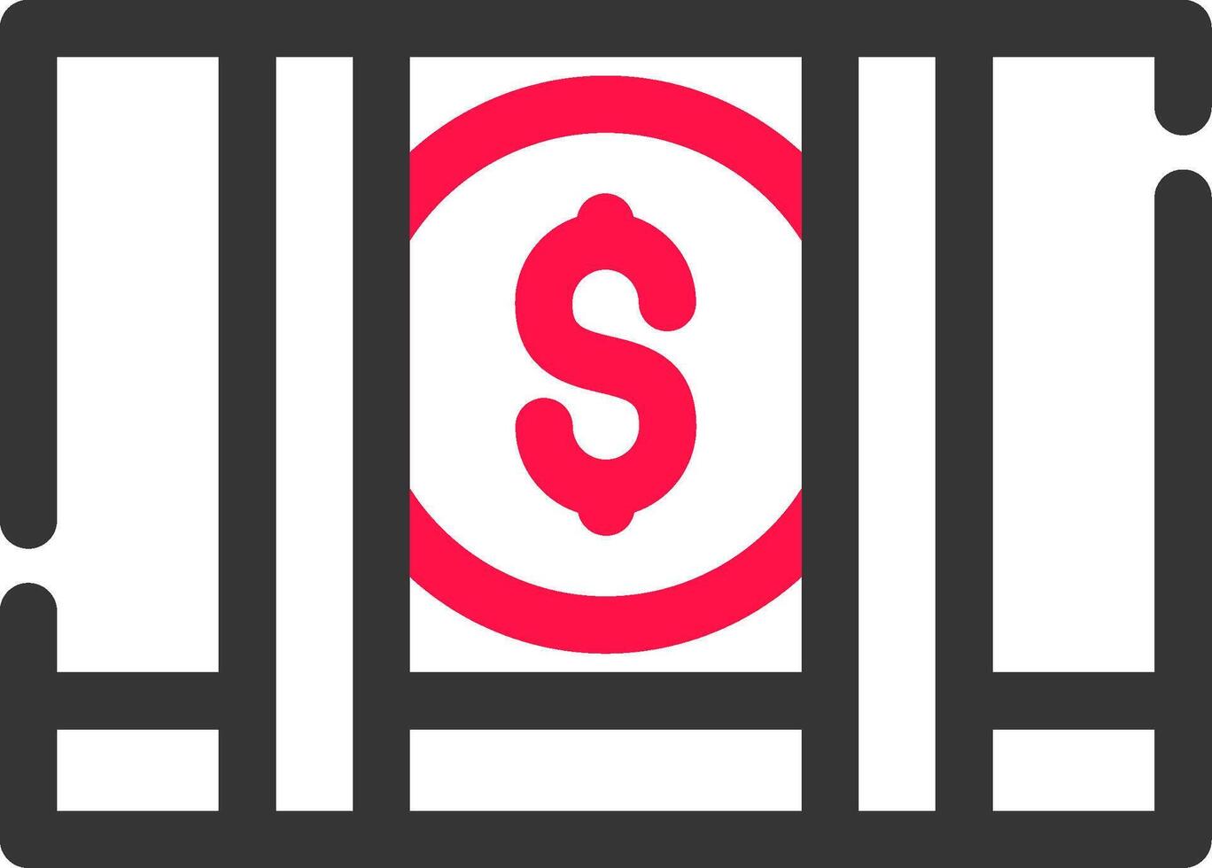 Line Two Color Design vector