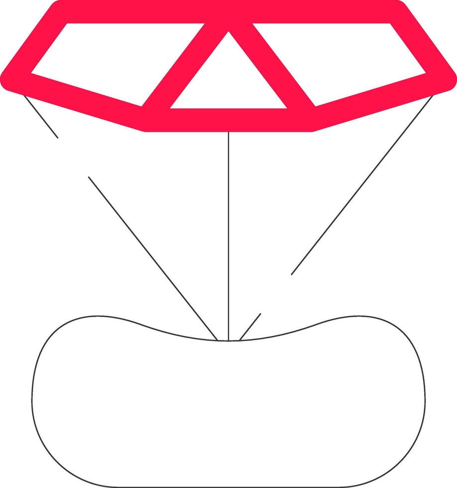 diseño de icono creativo de diamante vector