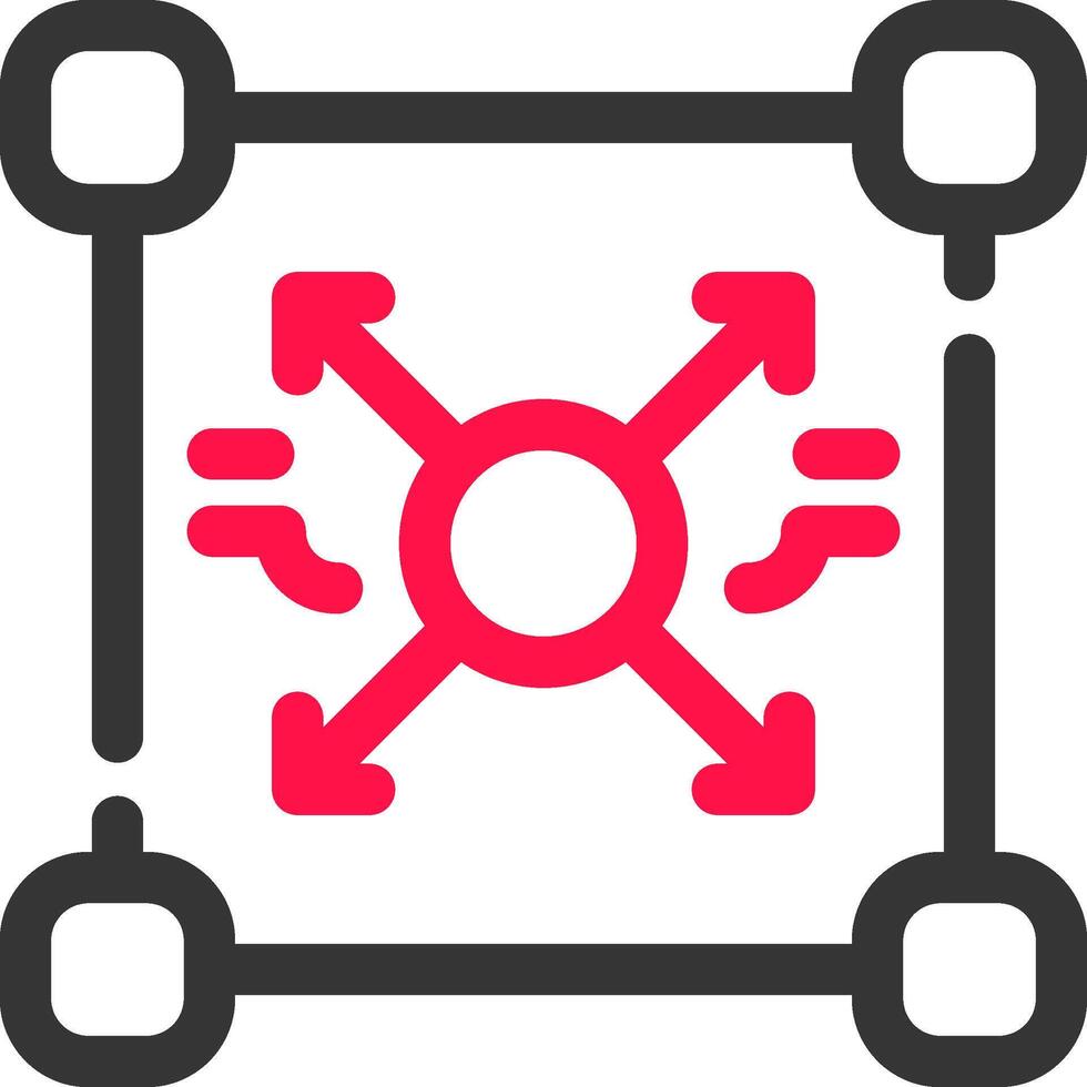 Contour Creative Icon Design vector
