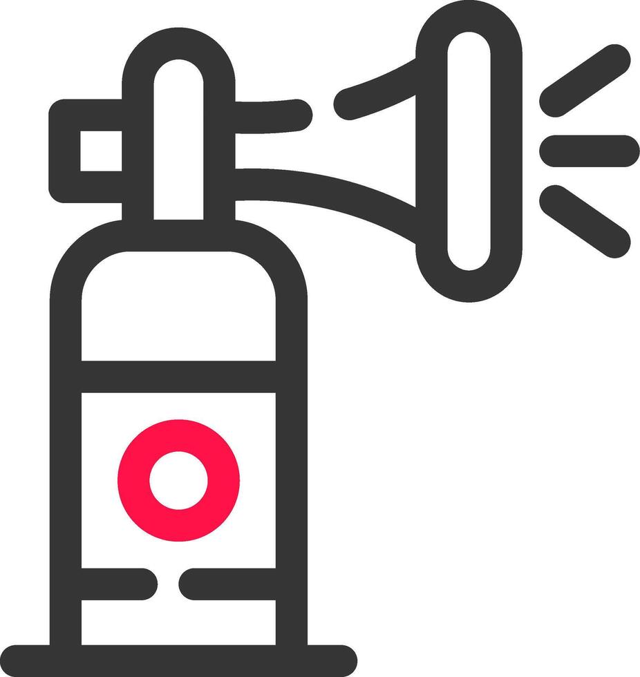 Air Horn Creative Icon Design vector