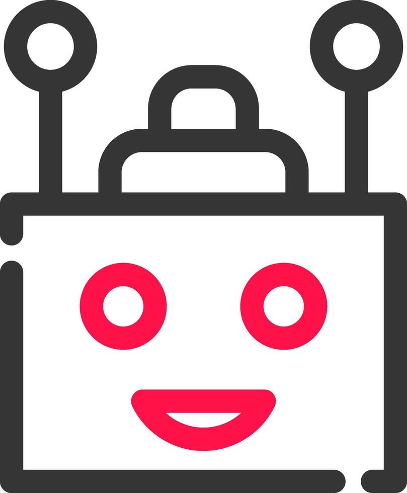 Chatbot Creative Icon Design vector