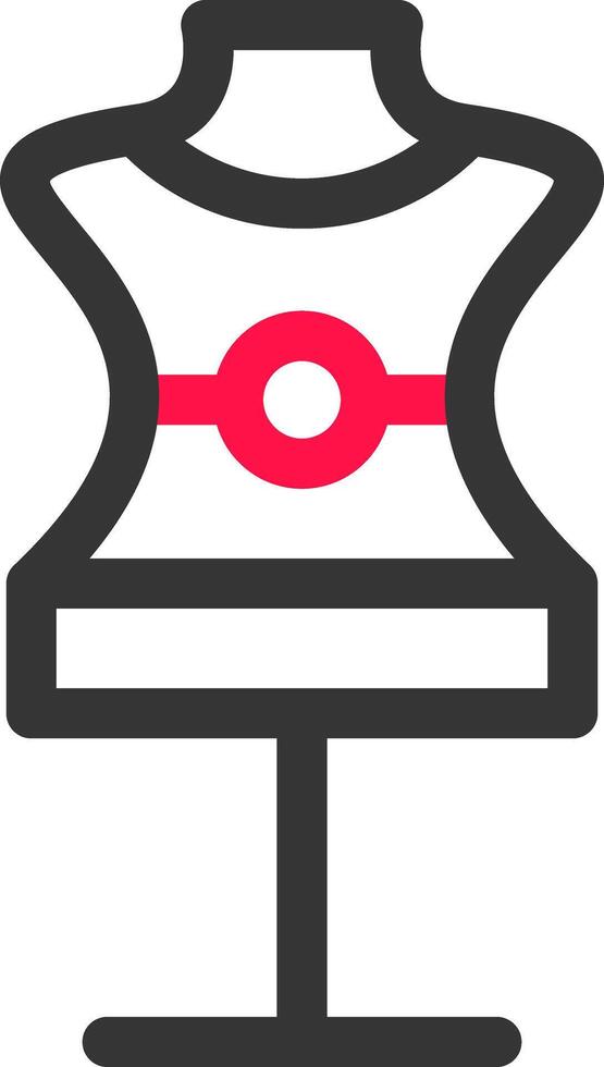 Mannequin Creative Icon Design vector