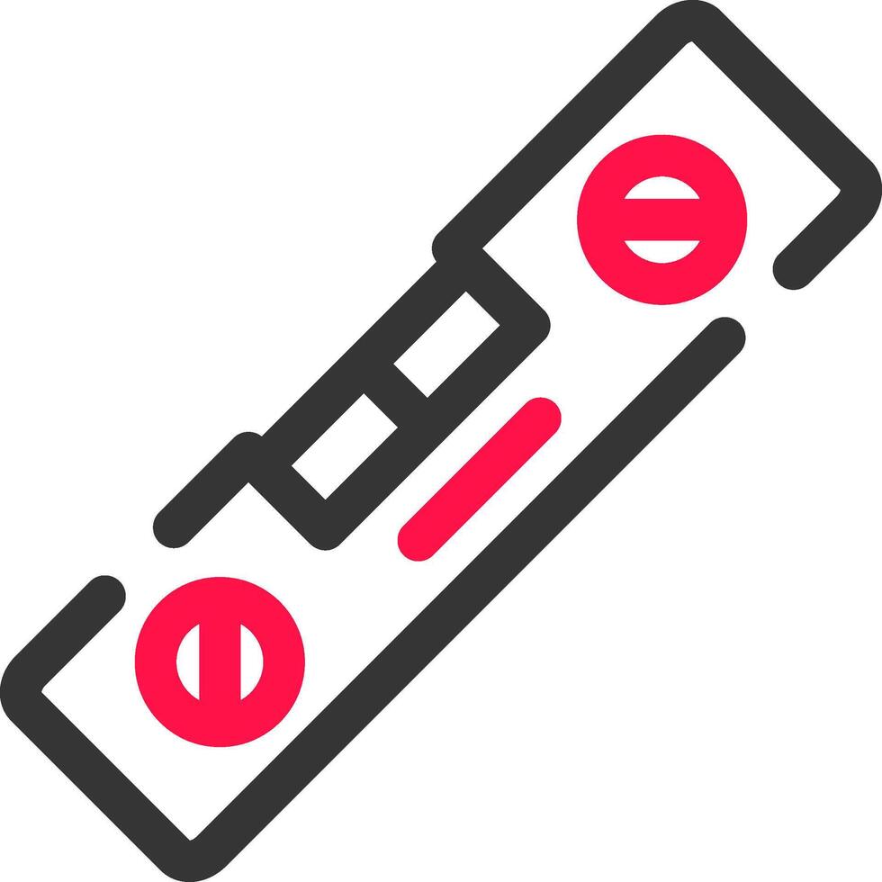 Spirit Level Creative Icon Design vector