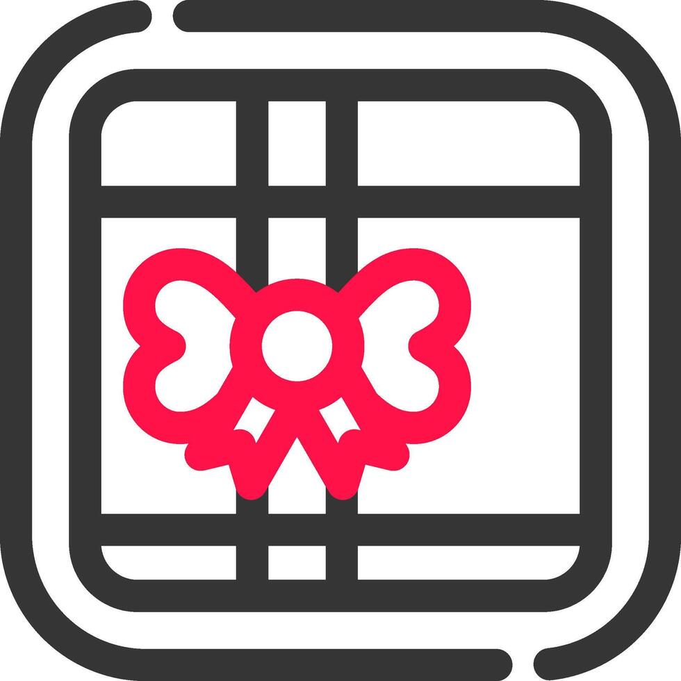 Gift Box Creative Icon Design vector