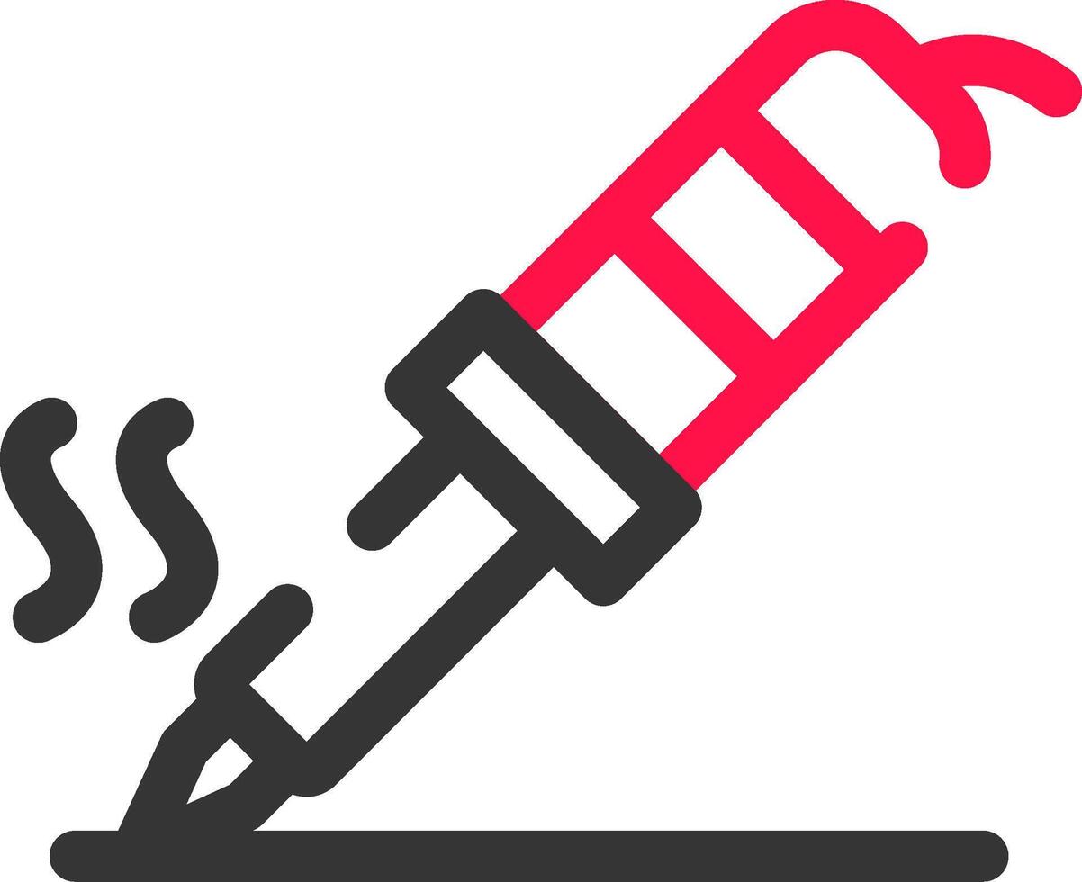 Soldering Creative Icon Design vector