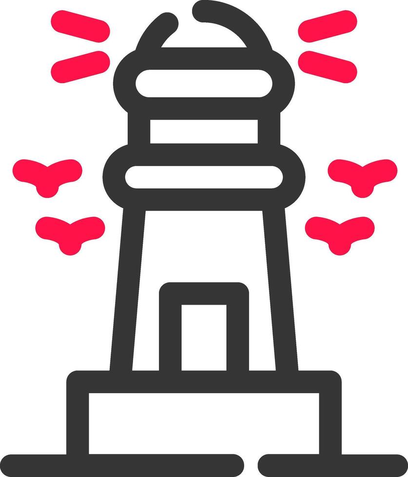 Lighthouse Creative Icon Design vector