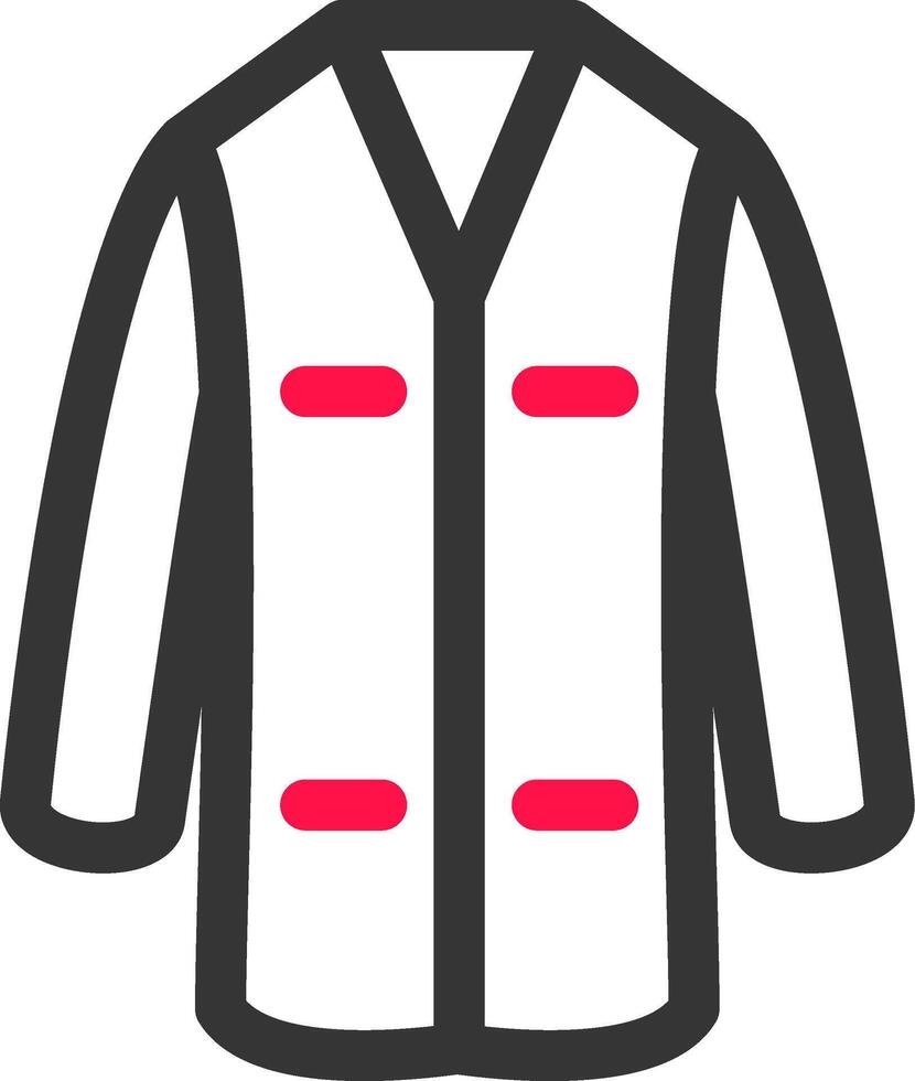 Lab Coat Creative Icon Design vector