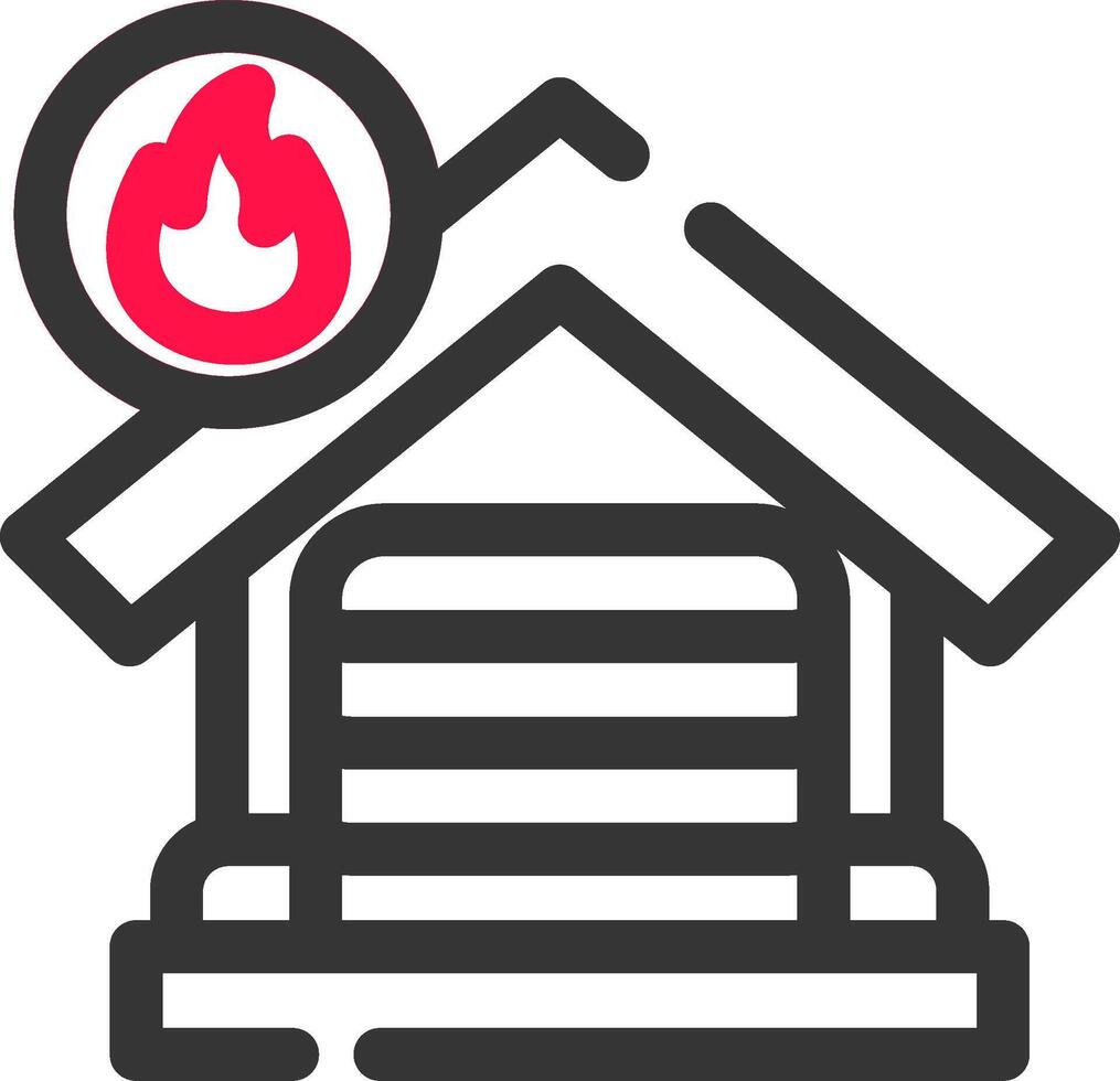 diseño de icono creativo del departamento de bomberos vector