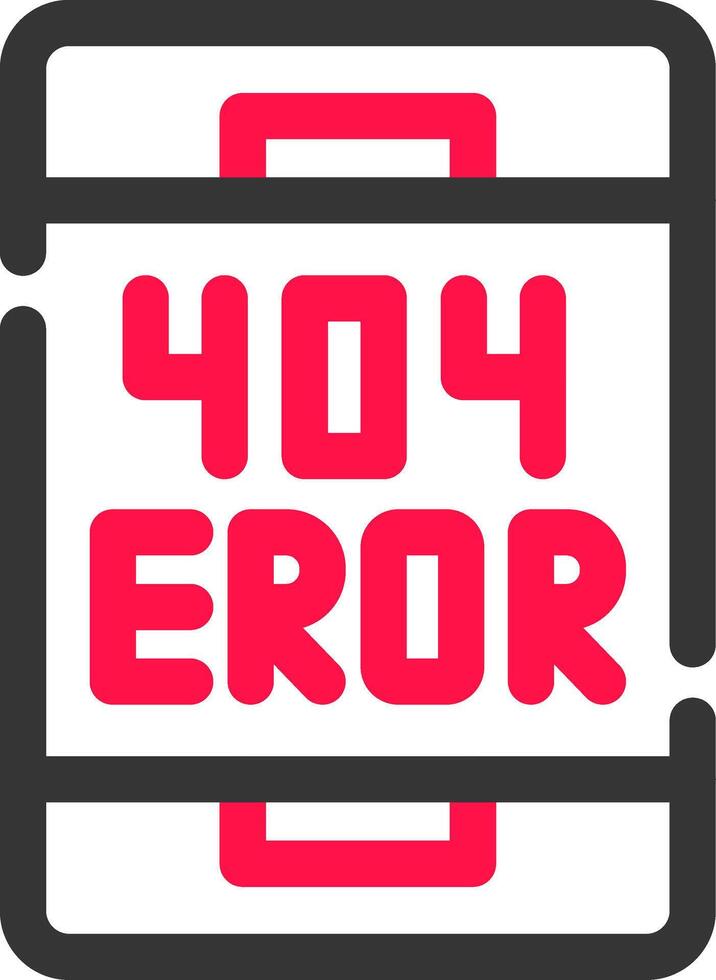 diseño de icono creativo de error vector