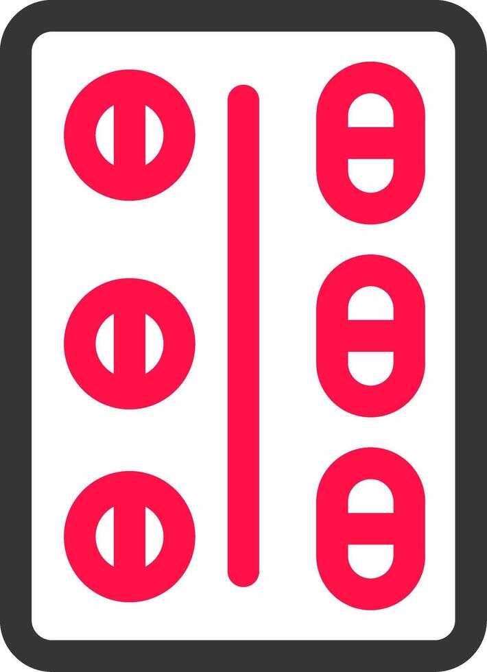 Pills Creative Icon Design vector